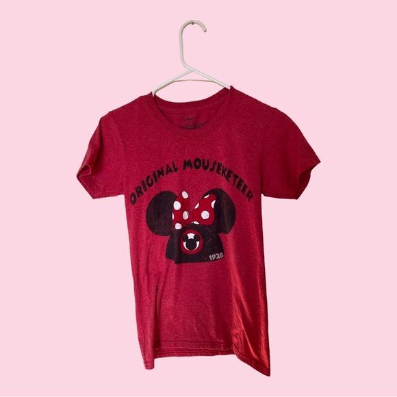 Disney Store Red Minnie Original Mouseketeer Shirt S - Picture 1 of 4